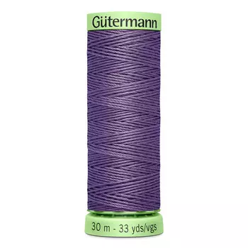 02 Нить Top Stitch для отстрочки, 30м, 100% п/э Gutermann 744506 (440 сиренево-лиловый)
