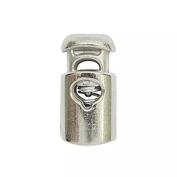 0305-3005 Стопор 'Цилиндр' d=5,5мм, 21*11мм, пластик под металл (никель)