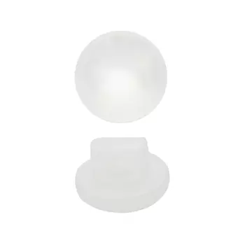 0311-0573B Пуговица на ножке 12L (белый)