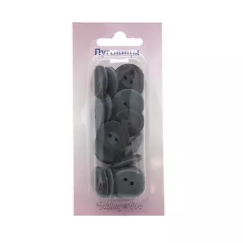 0311-1186B Пуговица 28L 24шт (C013 серый)