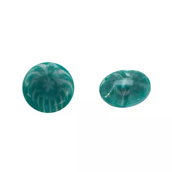 0311-1442A Пуговица 24L 24шт (C332 зеленая бирюза)