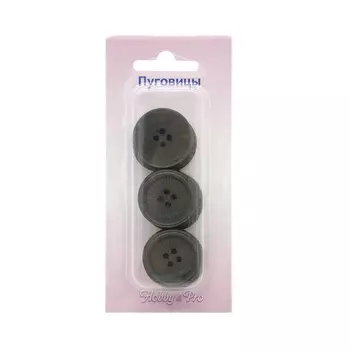 0314-2065С Пуговица 36L 12шт (C190 т. оливковый)