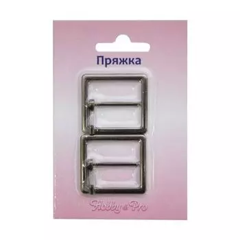 0321-8004 Пряжка, 25 мм, упак./2 шт., Hobby&amp;Pro (черный никель)