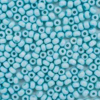 (03233) Бисер мелованный 10/0, круг.отв., 50г, Preciosa