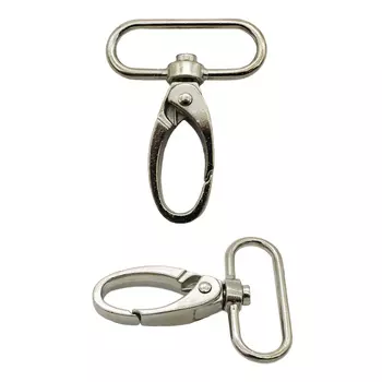 0325-0037 Карабин 32*50мм упак(2шт) Hobby&amp;Pro (никель)