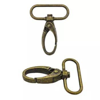 0325-0037 Карабин, 30*50 мм, упак./2 шт., Hobby&amp;Pro (латунь)