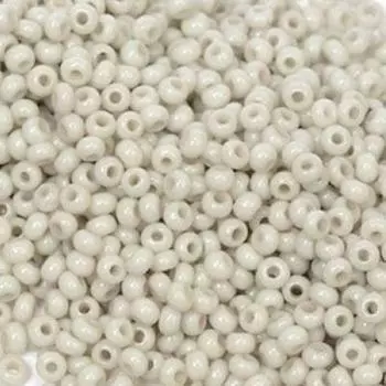 (03441) Бисер мелованный 10/0, круг.отв., 50г, Preciosa