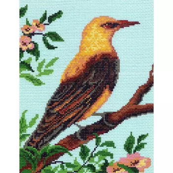 0354 Канва с рисунком Матренин посад 'Птичка' 24*30см