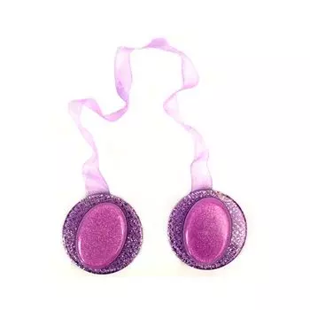 0368-0211 Клипса-магнит для штор, упак./2 шт., 'Астра' (A645 св.сиреневый)