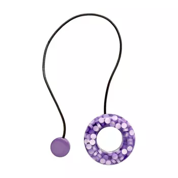 0368-0213 Клипса-магнит для штор 'Астра' (8121 сиреневый)