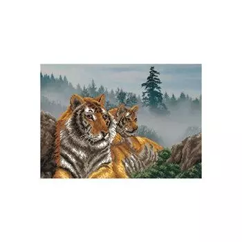 03/Б Набор для вышивания бисером 'Матренин посад' 'Утро в тигровой пади', 37*49 см