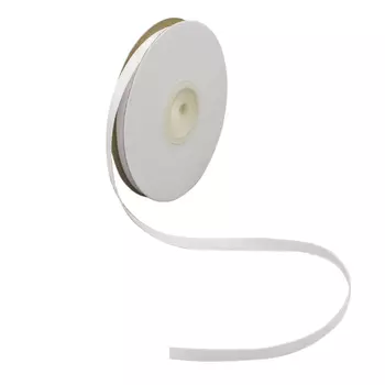 03 Лента атласная 6мм*32,9м (8002 белоснежный)