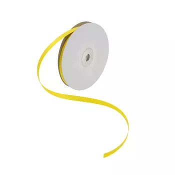 03 Лента атласная 6мм*32,9м (8012 лимонный)