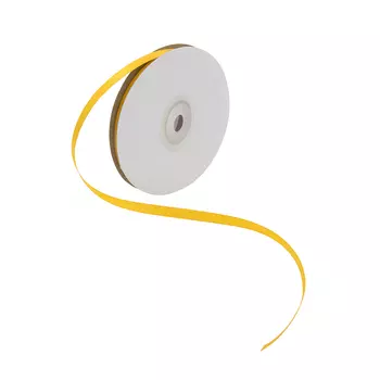 03 Лента атласная 6мм*32,9м (8017/3017 т.золотой)
