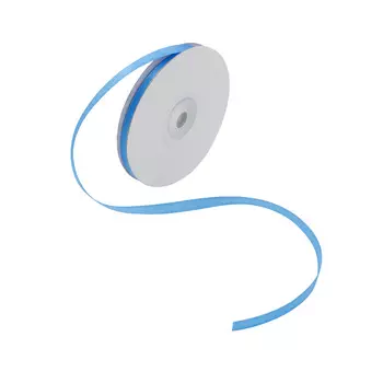 03 Лента атласная 6мм*32,9м (8105 голубой)
