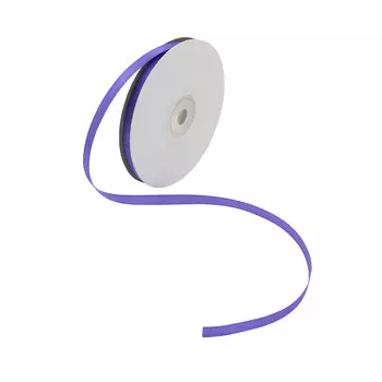 03 Лента атласная 6мм*32,9м (8115 т. сиреневый)