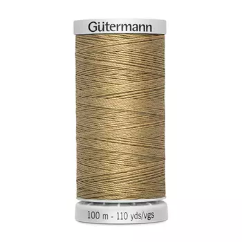 03 Нить Extra Strong M 782 суперкрепкая, 100м, 100% п/э Gutermann 724033 (265 серо-песочный)
