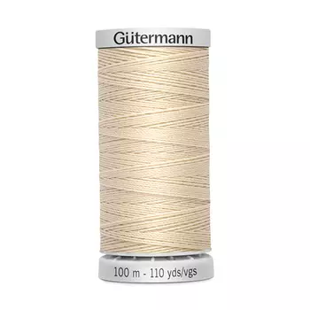 03 Нить Extra Strong M 782 суперкрепкая, 100м, 100% п/э Gutermann 724033 (169 пломбир)