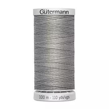 03 Нить Extra Strong M 782 суперкрепкая, 100м, 100% п/э Gutermann 724033 (040 пепельно-серый)
