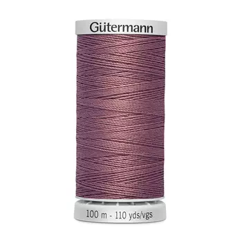 03 Нить Extra Strong M 782 суперкрепкая, 100м, 100% п/э Gutermann 724033 (052 старая роза)