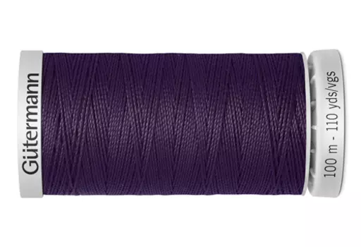 03 Нить Extra Strong M 782 суперкрепкая, 100м, 100% п/э Gutermann 724033 (512 баклажан)