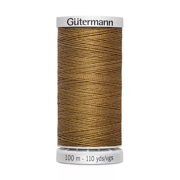 03 Нить Extra Strong M 782 суперкрепкая, 100м, 100% п/э Gutermann 724033 (887 бежево-горчичный)