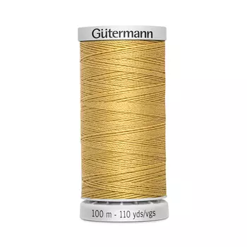 03 Нить Extra Strong M 782 суперкрепкая, 100м, 100% п/э Gutermann 724033 (893 бежево-желтый)