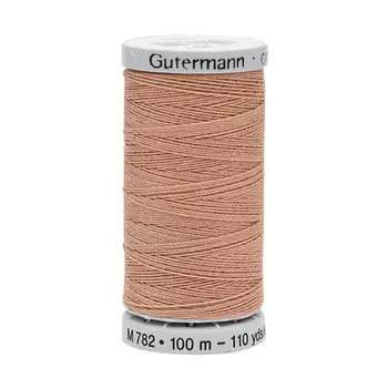 03 Нить Extra Strong M 782 суперкрепкая, 100м, 100% п/э Gutermann 724033 (991 розово-бежевая пудра)