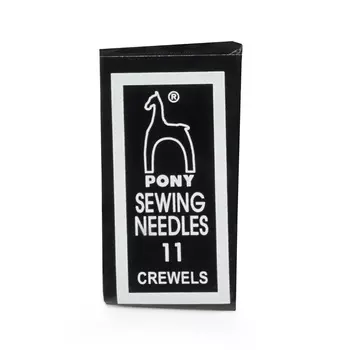 04159 Иглы для вышивания и бисера № 9, 25 шт PONY