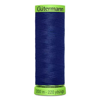 04 Нить Extra Fine 150 для особо деликатных тканей, 200м, 100% п/э Gutermann 744581 (232 кобальт)