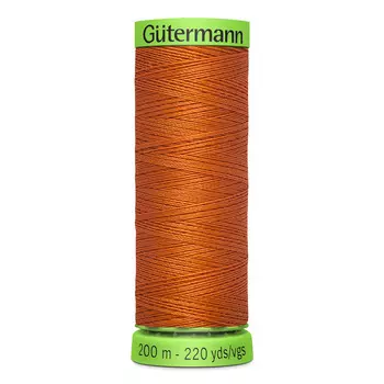 04 Нить Extra Fine 150 для особо деликатных тканей, 200м, 100% п/э Gutermann 744581 (982 св.рыжий)