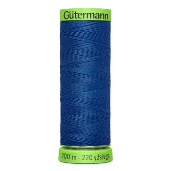 04 Нить Extra Fine 150 для особо деликатных тканей, 200м, 100% п/э Gutermann 744581 (312 св.синий)