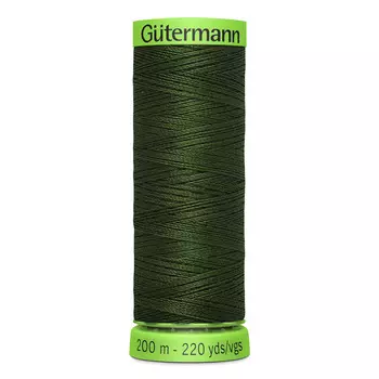 04 Нить Extra Fine 150 для особо деликатных тканей, 200м, 100% п/э Gutermann 744581 (597 т.хаки)