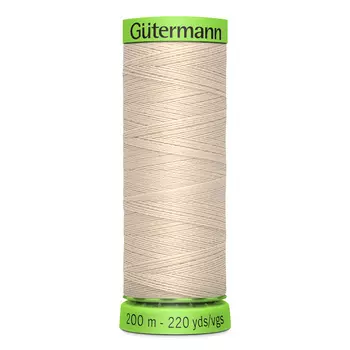 04 Нить Extra Fine 150 для особо деликатных тканей, 200м, 100% п/э Gutermann 744581 (169 пломбир)