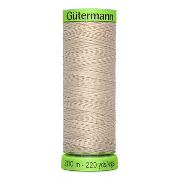 04 Нить Extra Fine 150 для особо деликатных тканей, 200м, 100% п/э Gutermann 744581 (722 светло-бежевый)