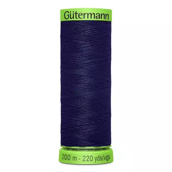 04 Нить Extra Fine 150 для особо деликатных тканей, 200м, 100% п/э Gutermann 744581 (310 темно-чернильный)