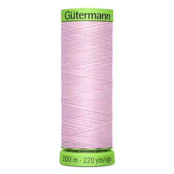04 Нить Extra Fine 150 для особо деликатных тканей, 200м, 100% п/э Gutermann 744581 (320 зефирно-розовый)