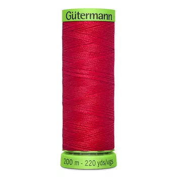 04 Нить Extra Fine 150 для особо деликатных тканей, 200м, 100% п/э Gutermann 744581 (156 красный)