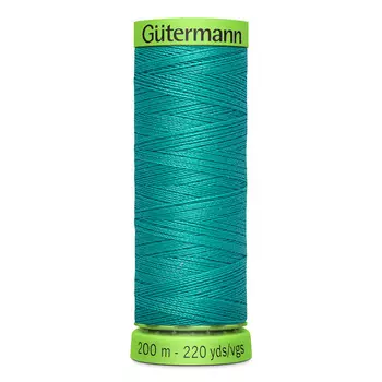 04 Нить Extra Fine 150 для особо деликатных тканей, 200м, 100% п/э Gutermann 744581 (235 изумрудный)