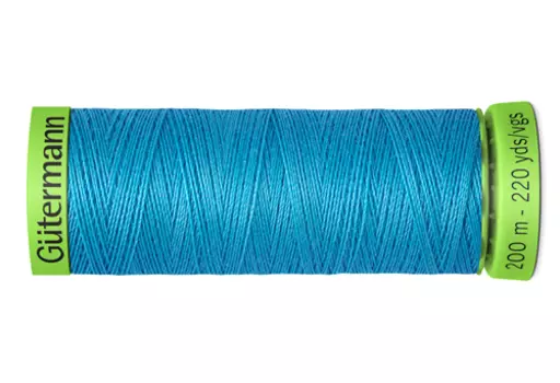 04 Нить Extra Fine 150 для особо деликатных тканей, 200м, 100% п/э Gutermann 744581 (197 лазурно-голубой)