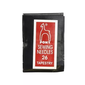 05164 Иглы для гобеленовых и трикотажных тканей № 26, 25 шт PONY