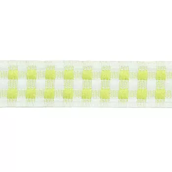05-65102/12 Тесьма жаккардовая 12мм салат 'клеточка'