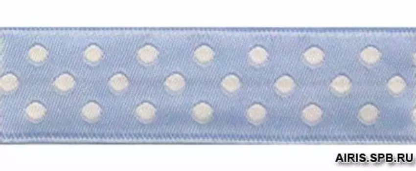 05-75007/20 Тесьма жаккард. гол 'горох'
