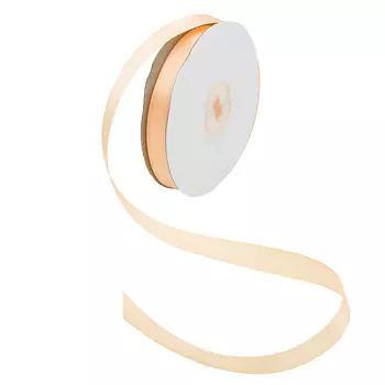 05 Лента атласная 1,2см*32,9м (8023 персиковый)