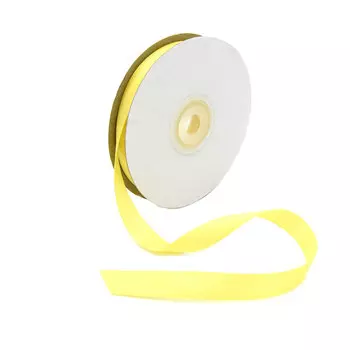 05 Лента атласная 1,2см*32,9м (8011/3014 лимонный)