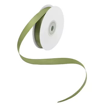 05 Лента атласная 1,2см*32,9м (8081/3143 хаки)