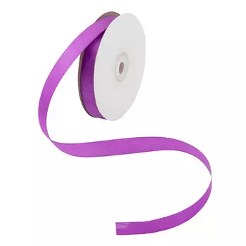 05 Лента атласная 1,2см*32,9м (8120 т.сиреневый)