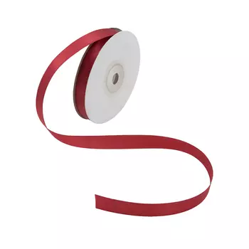 05 Лента атласная 1,2см*32,9м (8058/3092 т.малиновый)