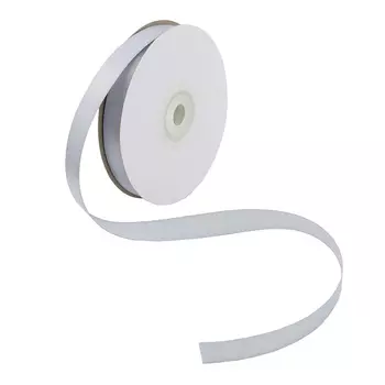 05 Лента атласная 1,2см*32,9м (8139 серебристо-серый)