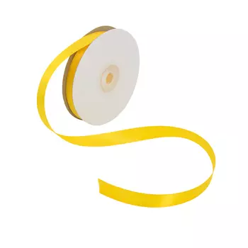 05 Лента атласная 1,2см*32,9м (8013/3016 т.желтый)